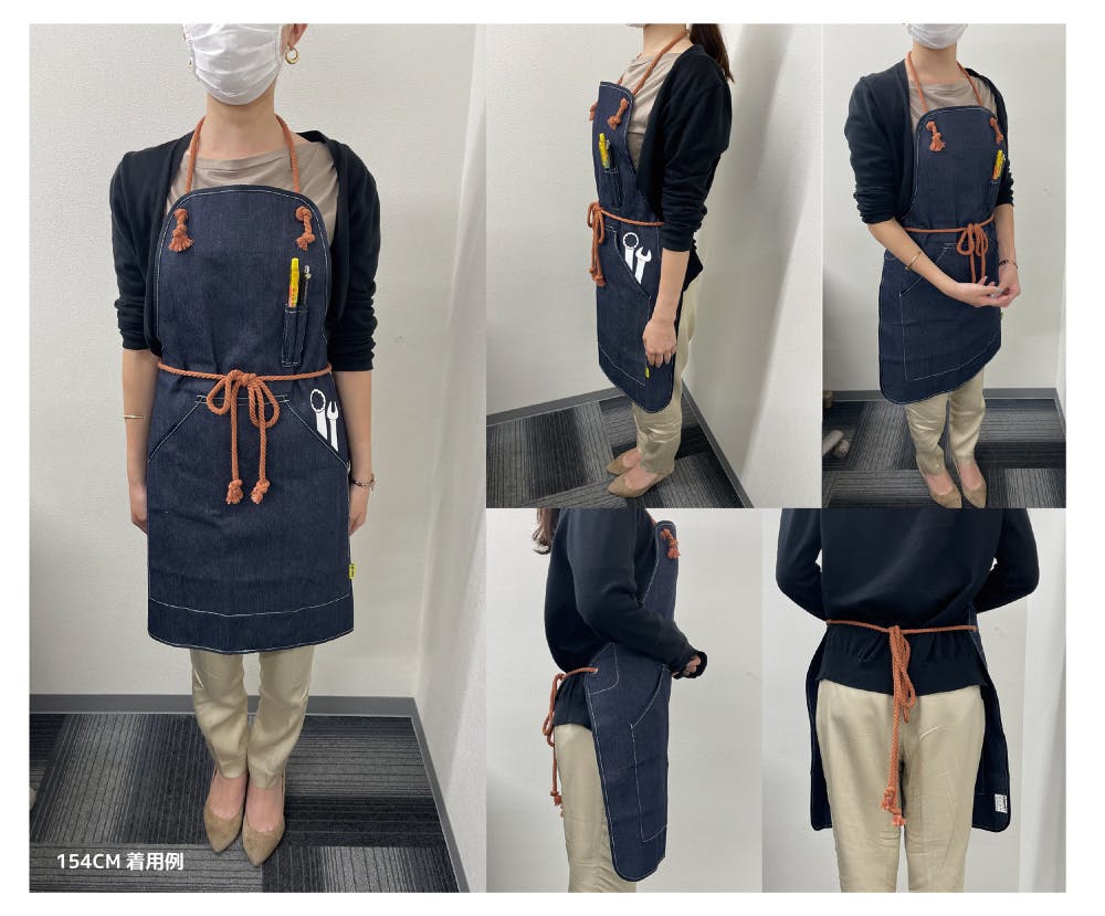 シグネット デニムワークエプロン 56070 作業用エプロン 作業着 DIY