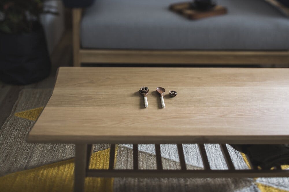 KOEKI 弘益 SIEVE センターテーブル SVE-CT003R bow center table with