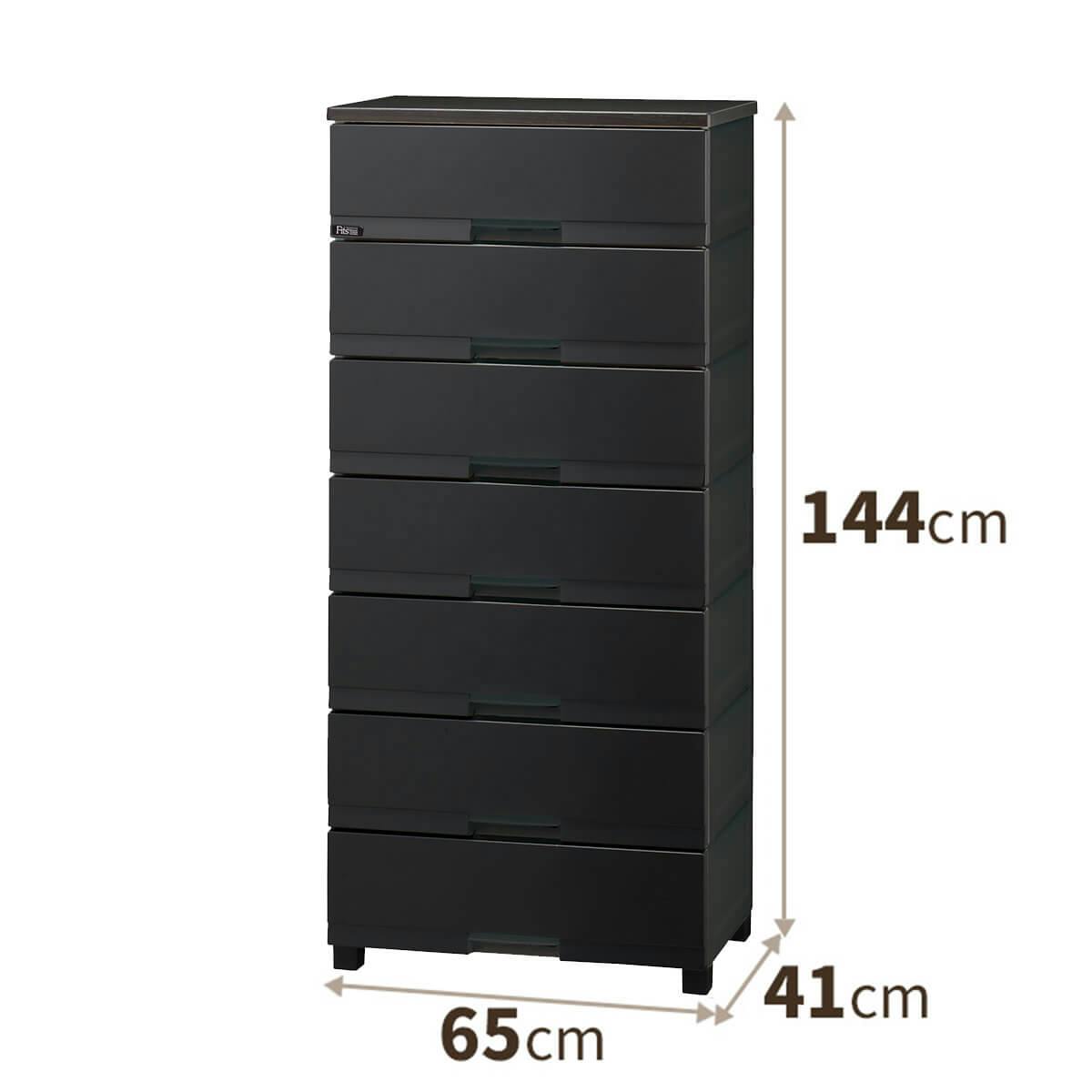 天馬 フィッツ プラス プレミアム FP6507 7段 プレミアムブラック 衣類