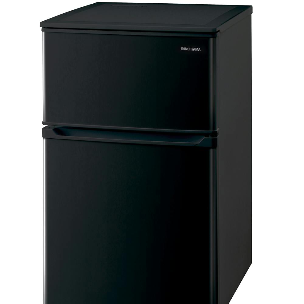 アイリスオーヤマ 冷凍冷蔵庫90L IRSD-9B-B ブラック 冷蔵庫 中容量