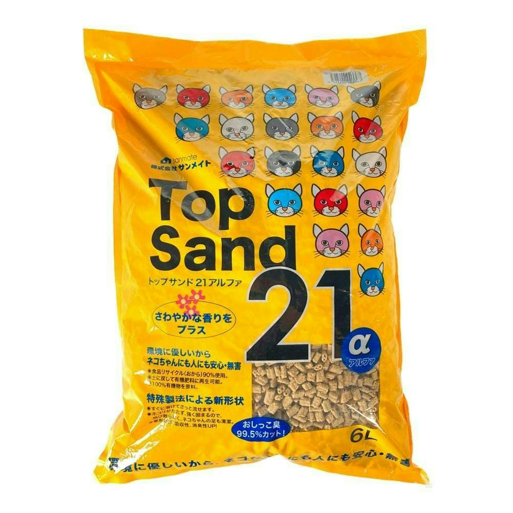 ケース販売】サンメイト トップサンド 21αアルファ 6L(1ケース6個入り