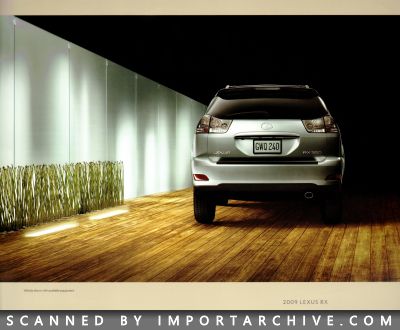 2009 Lexus RX Brochure - ImportArchive