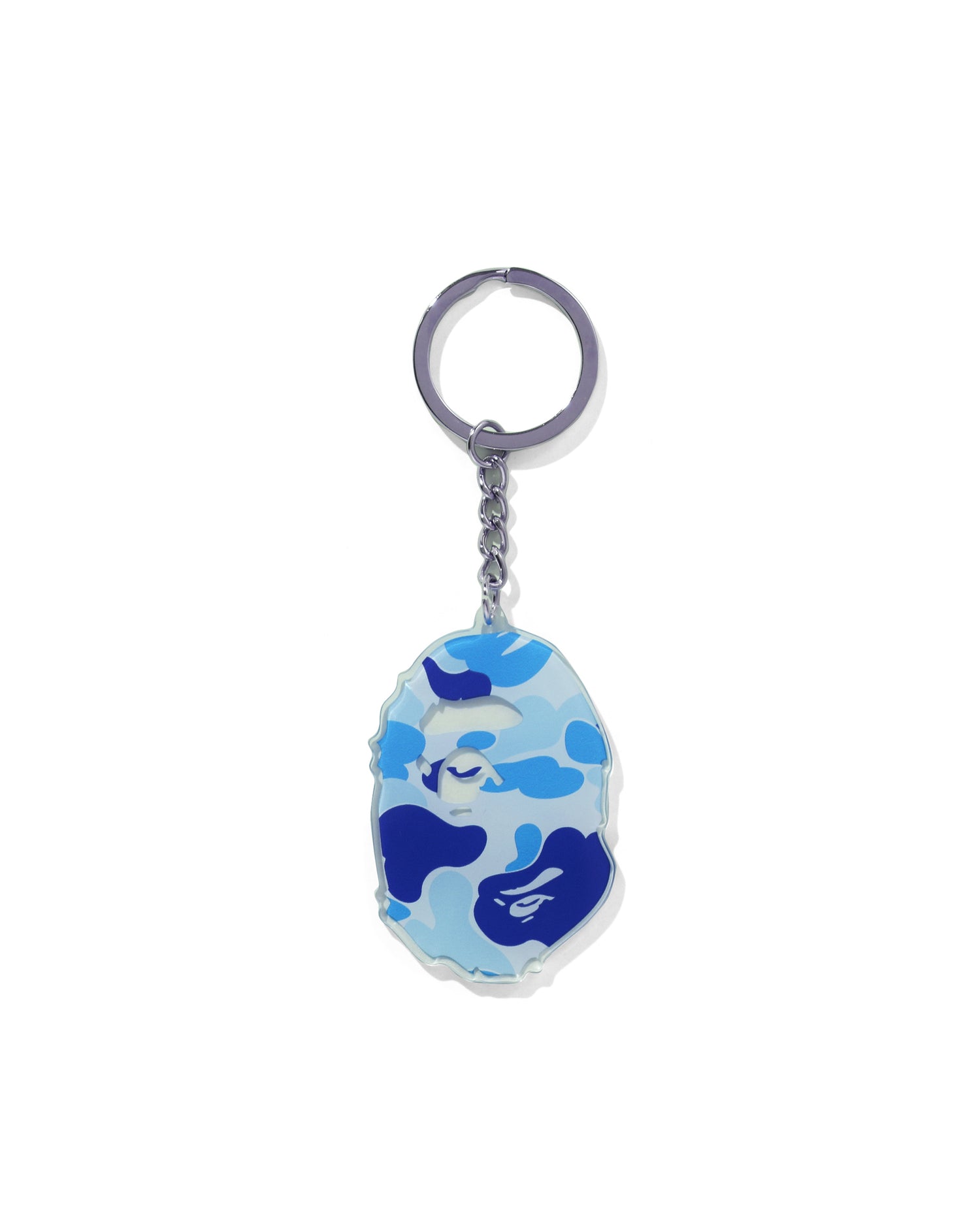 A BATHING APE® Abc Camo Ape Head Acrylic Keychain | Bape official
