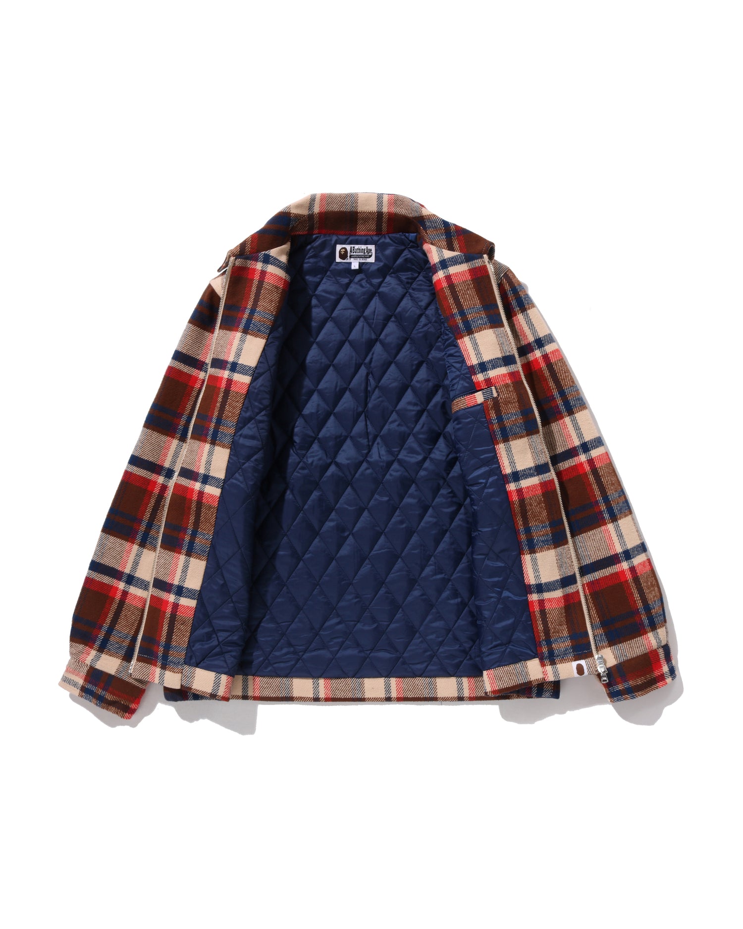 A BATHING APE® BAPE Check Cpo Zip Jacket | Bape official website