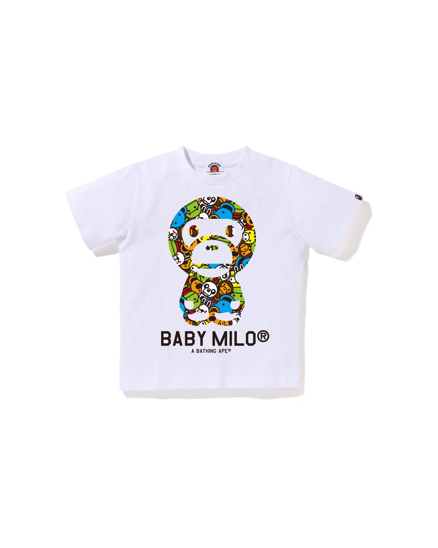 A BATHING APE® Kids Milo All Friends Baby Milo Tee | Bape official
