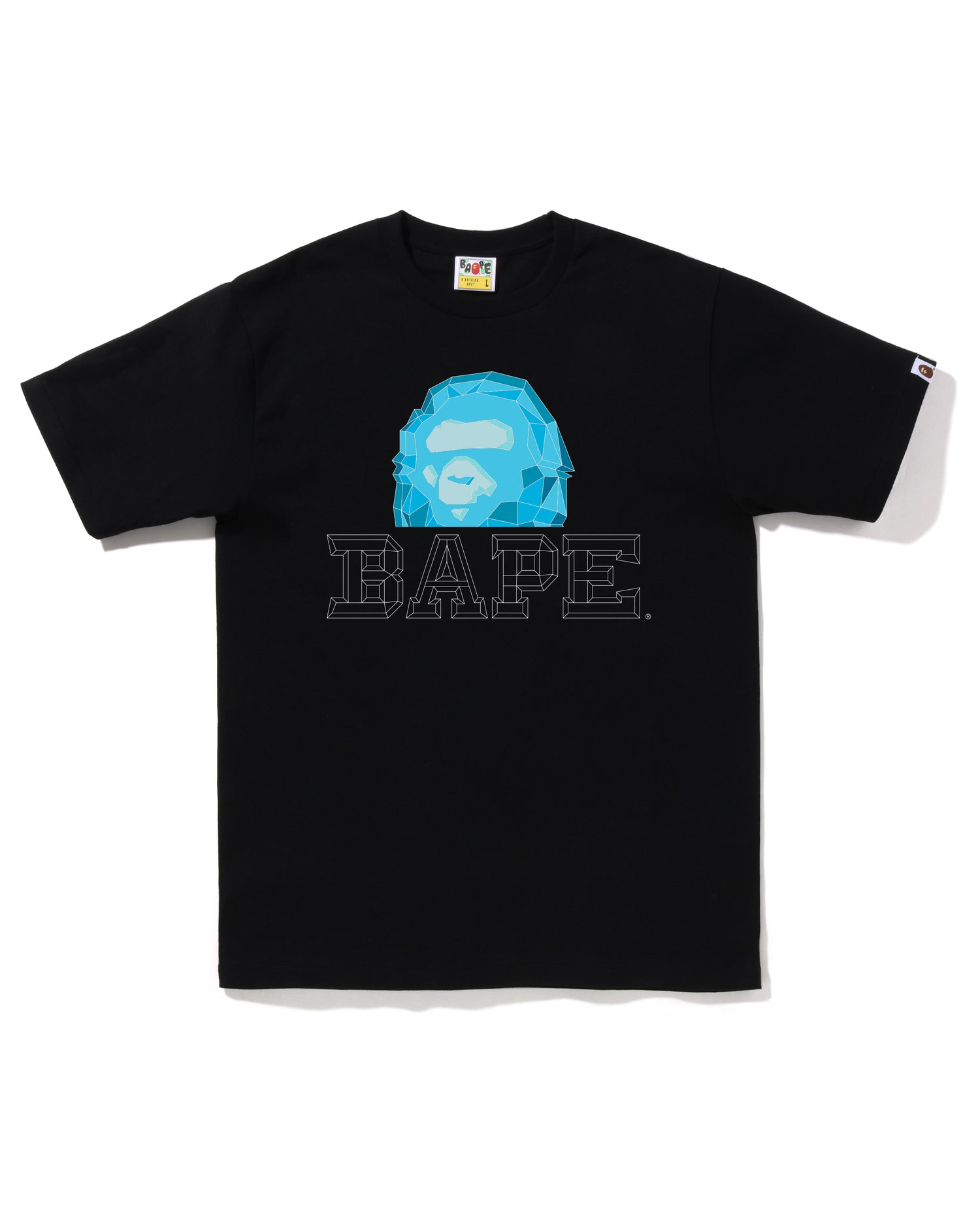 A BATHING APE® Polygon Ape Head Tee | Bape official website – INT