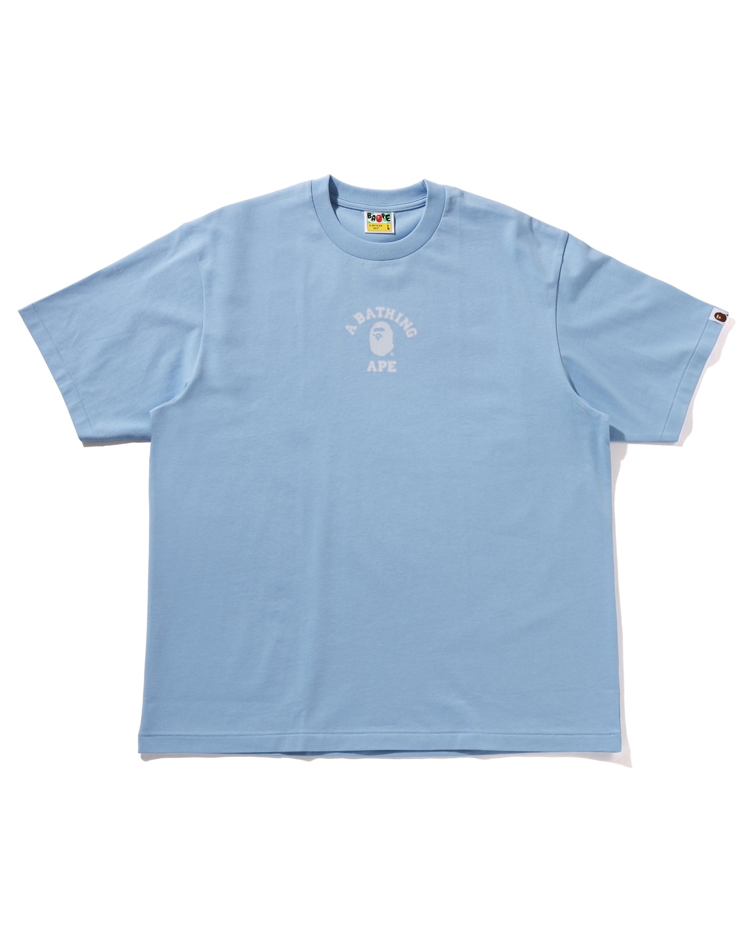 A BATHING APE® College Relaxed Fit Tee | Bape official website