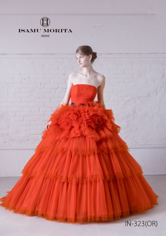 IN-323(OR) カラードレス｜ISAMU MORITA
