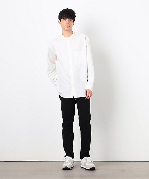 ウールライク バンドカラー シャツ（4730IK01） | COMME CA