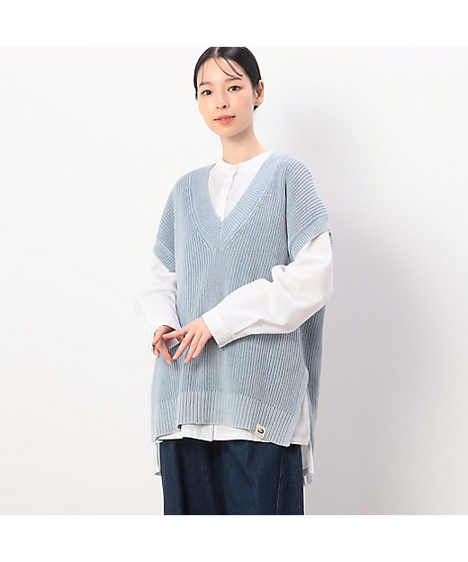 デニム ニットベスト（5277KG71） | COMME CA ISM (Women