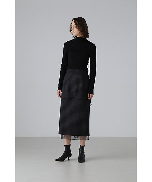 クリアストライプスカート（5314220016） | ADORE (Women