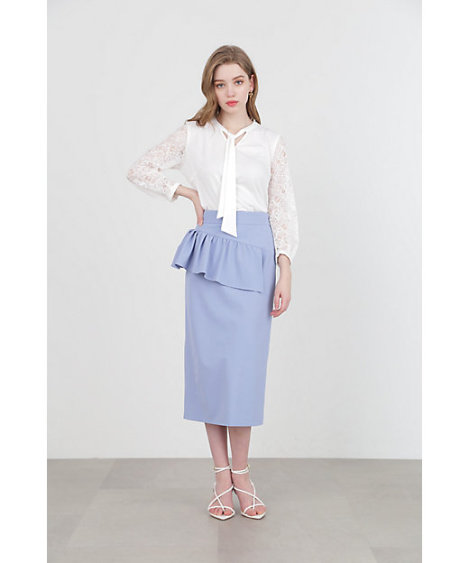 ◇アシンメトリーペプラムスカート（0314120467