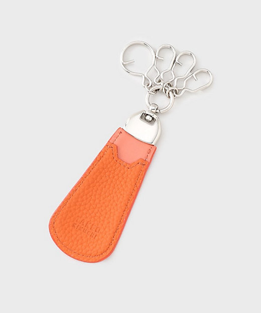 ソフトシュリンクレザー シューホーン＆キーホルダー