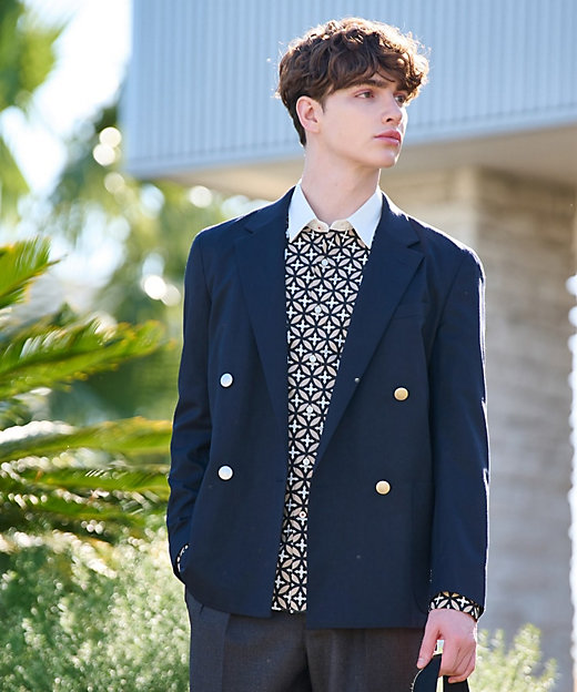 公式 St.Christopher セットアップ St. Christopher ネイビー 幾何学