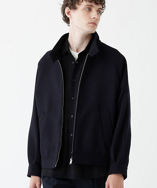 THE FLAGSHIP】ウールダブルフェイス ブルゾン