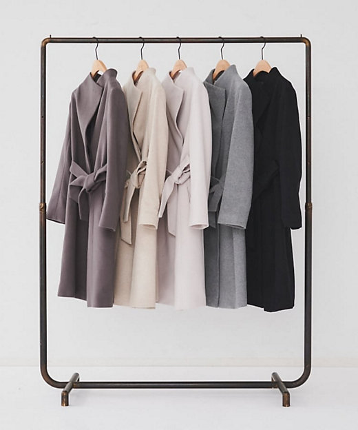 日本製】2WAYスタンドカラーロングコート（2002298209