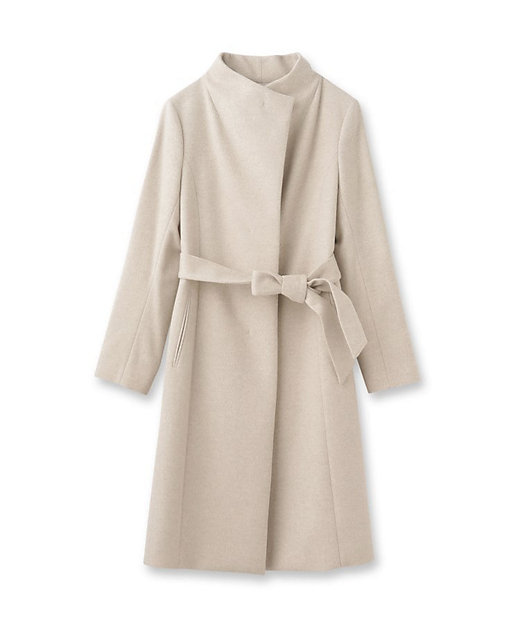 日本製】2WAYスタンドカラーロングコート（2002298209