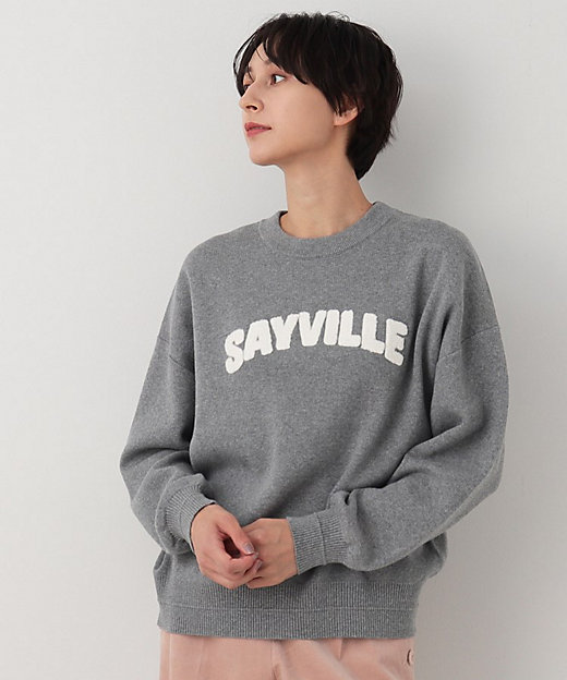 洗える】サガラ刺繍ロゴニット（XS～L）（2002348914