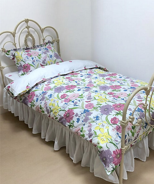 シングル】ギリー柄 デュベカバー（2002378234） | LAURA