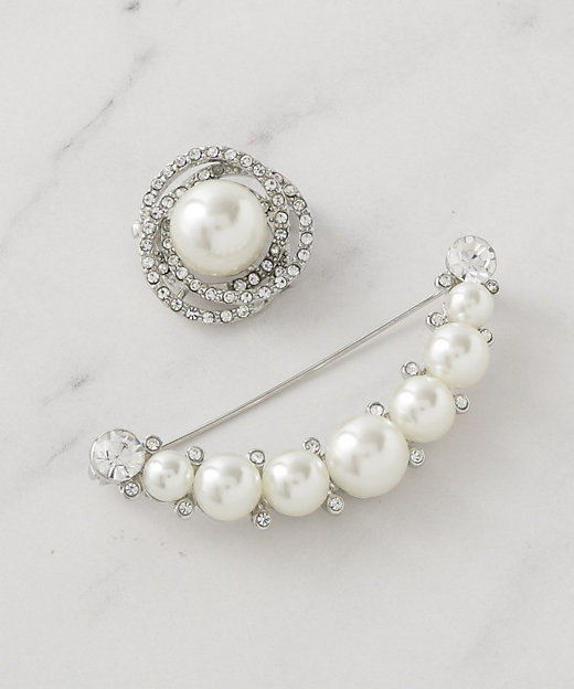 セレモニー対応】ビジューブローチセット（2002404668