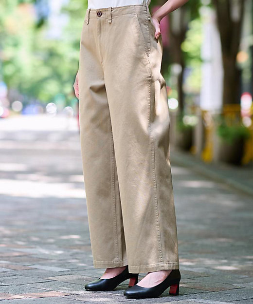 CLASSY．12月号掲載】ヴィンテージワイドチノパンツ