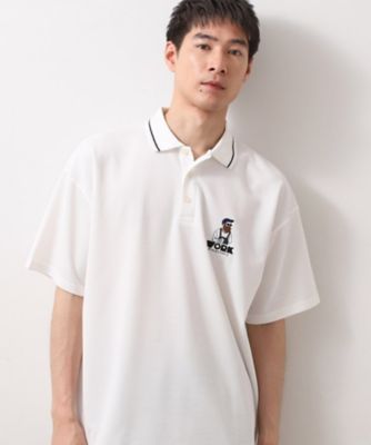 サガラ刺繍半袖ポロシャツ 【洗濯機OK／ユニセックス