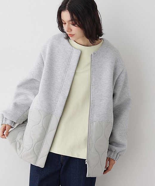 洗える】ダンボールコンビノーカラーコート（2002529846