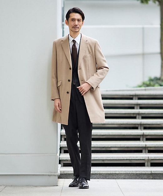 カシミヤブレンド ビーバー調チェスターコート（2002545162