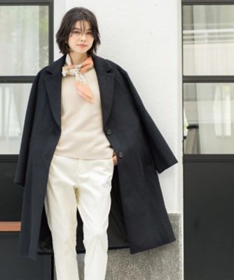 カシミヤブレンドウールチェスターコート（2002542078