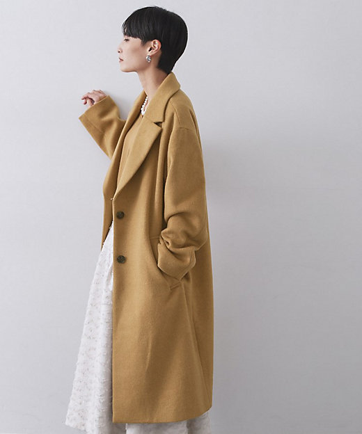 カシミヤブレンドウールチェスターコート（2002542078