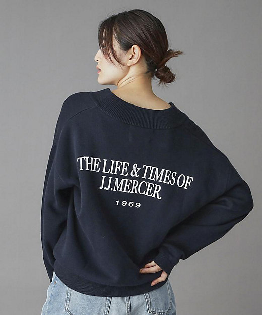 J．J．Mercer （ジェイジェイマーサ）【別注】Vネックプル
