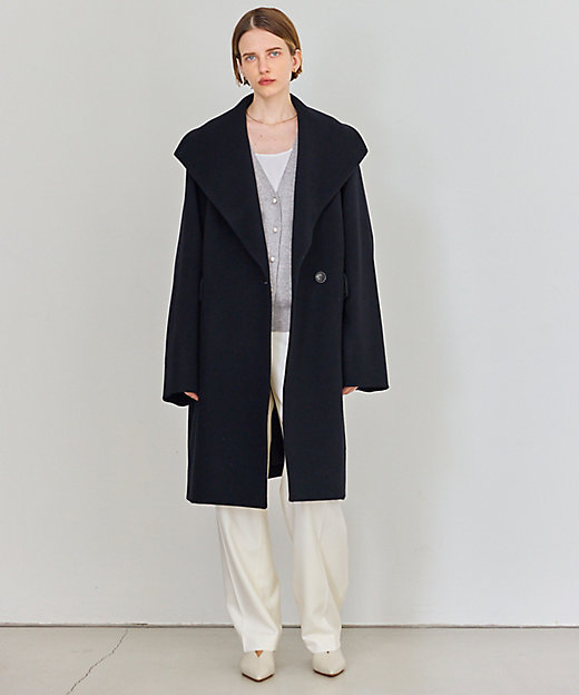 WEB限定】BORNIOL ／ ビックカラーコクーンコート