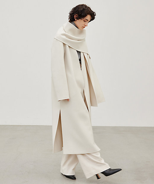 Oggi 2月号掲載】GRASSE ／ ストール付きリバーロング