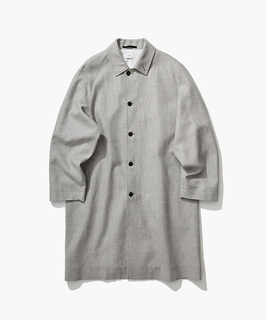 LINEN WOOL TWILL ｜ バルマカーンコート