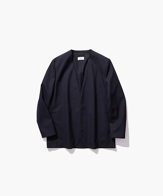 WOOL TROPICAL ｜ ノーカラージャケット