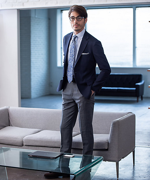 セットアップ対応【防シワ／ストレッチ】ウォッシャブル ウール