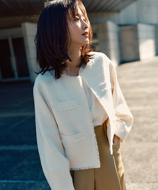 VERYコラボ 】ファンシーツイード ジャケット