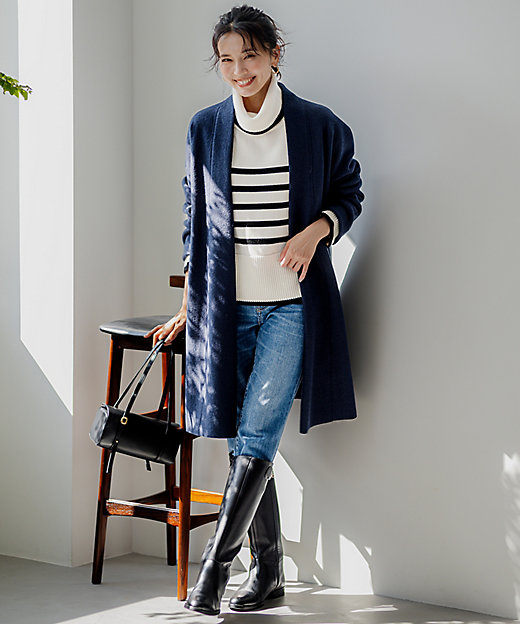 コンプレストパイル コーディガン（JKWOSW0433） | 23区