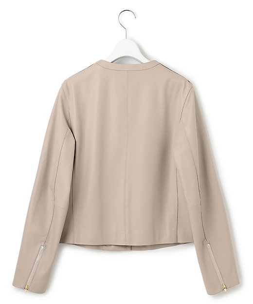 ラムレザー ノーカラージャケット（JKWWCW0315） | 23区 L