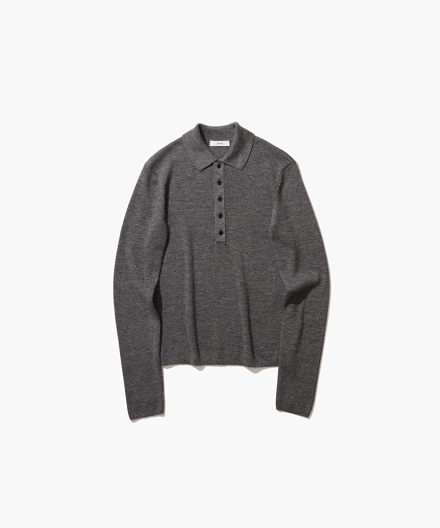 RAMIE WOOL RIB ｜ リブポロセーター