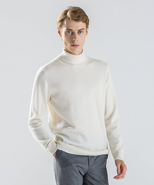 ピュアカシミヤ タートルネックニット（KRJHGW0502