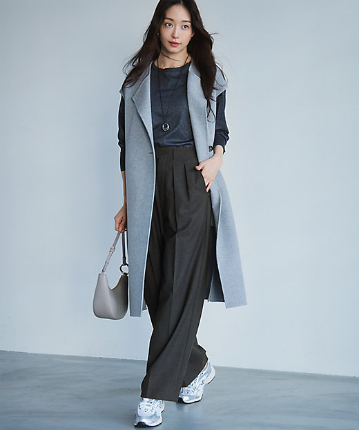 ウールリバー ジレ（SCWWCW0408） | 23区 L (Women/大きい