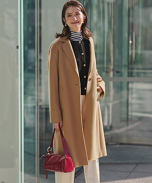 ウールカシミヤビーバー チェスター コート（SCWWGW0505