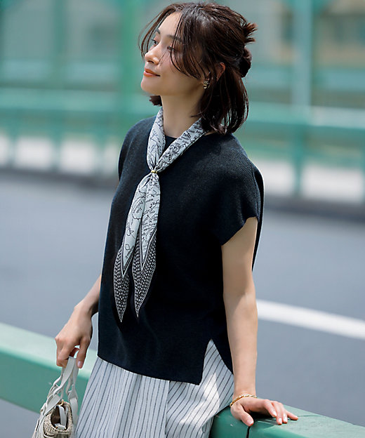 シルク ダイヤ スカーフ（SF3DGS0203） | 23区 (Women