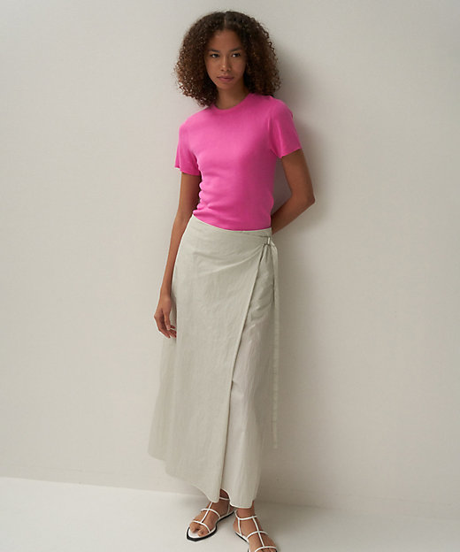 HAND DYED NYLON ｜ ラップスカート