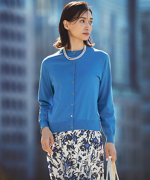 洗える】ニュアンスフラワープリント フレア スカート