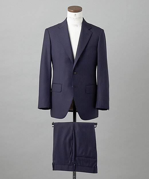 Loro Piana Fabric】365 通年スーツ（ネイビー