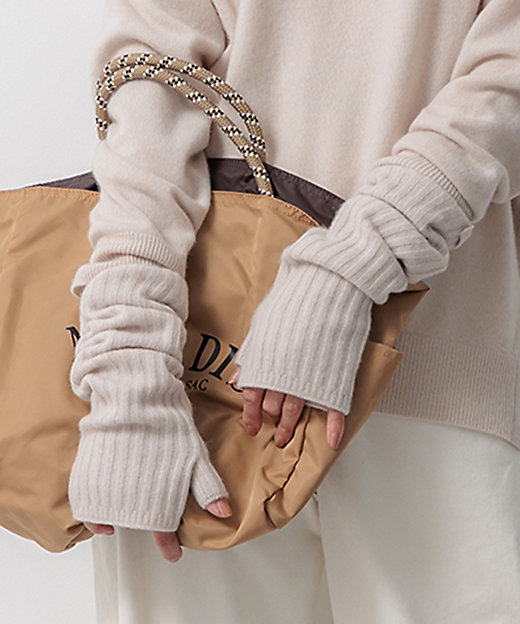 洗える】ピュアカシミヤ アームウォーマー（ZZ3DCW0450