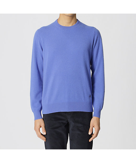 H4523-103◾️ランバン クルーネック カシミア100％セーター ゴルフ