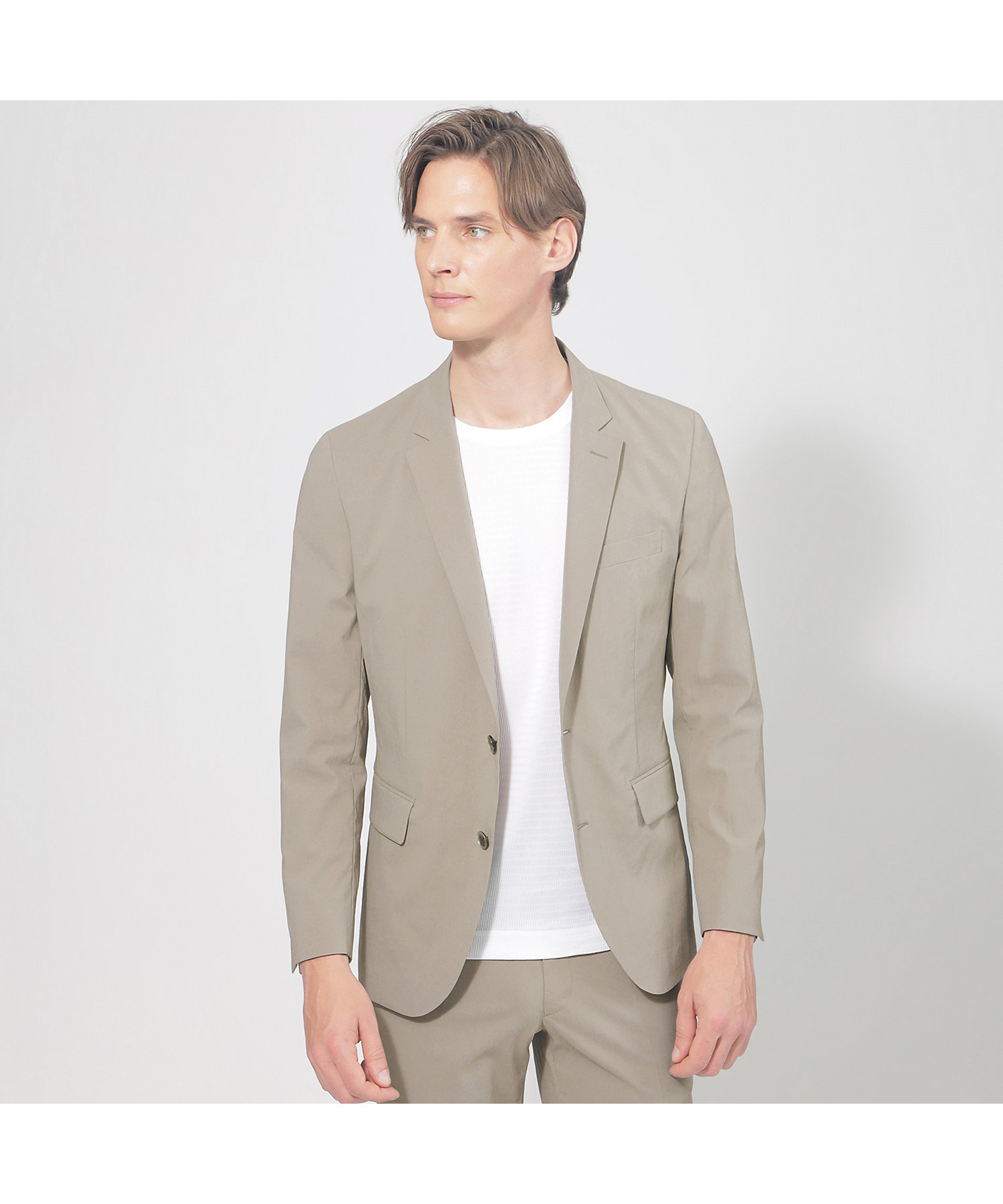 シナモン 様EPOCA UOMO テーラードジャケット ワッフル ストレッチ